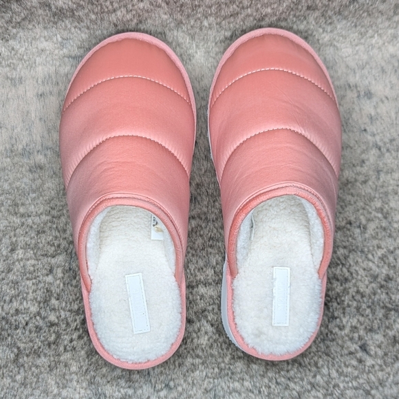 Anthropologie Maeve Puffy Platform Slippers Pink Women's Small 6-7 - Picture 7 of 11